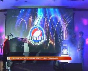 Anugerah lagu Johor sekali lagi diadakan