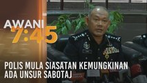 Polis mula siasatan kemungkinan pencemaran minyak ada unsur sabotaj