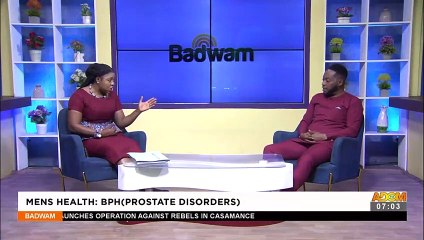 Men's Health BPH (Prostate Disorders) - Badwam Afisem on Adom TV (15-3-22)