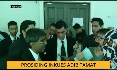 Prosiding inkues Adib tamat