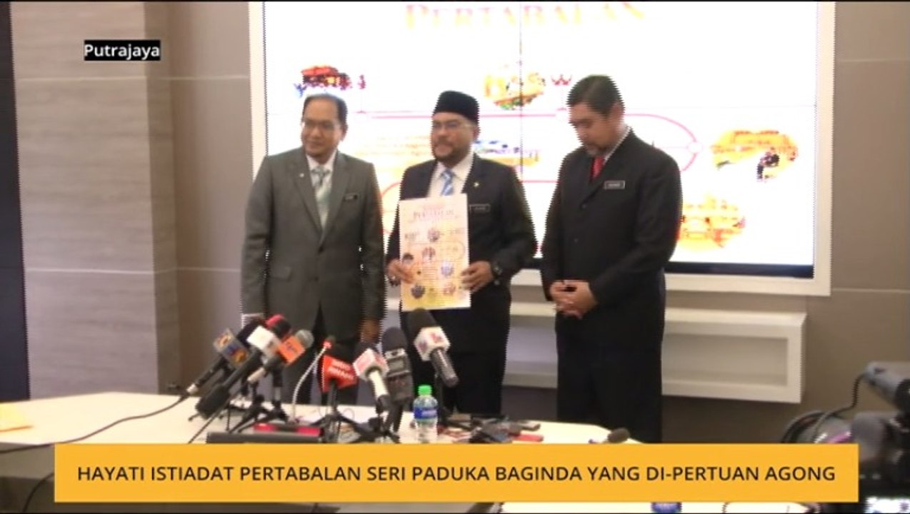 Hayati Istiadat Pertabalan Seri Paduka Baginda Yang Di-Pertuan Agong