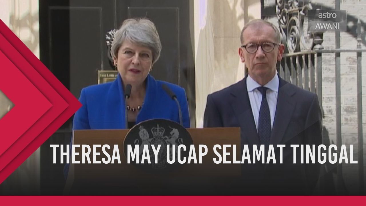Theresa May ucap selamat tinggal