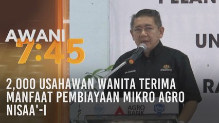 2,000 usahawan wanita terima manfaat Pembiayaan Mikro Agro Nisaa'-i