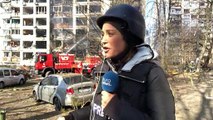 Colpito un condominio di 15 piani a Kiev: un morto e diversi feriti