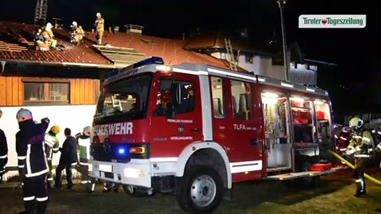 Brand in Langkampfen