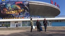ZAPORİJYA - Mariupol'den tahliye edilen Ukraynalılar sirk binasına yerleştirildi