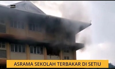 Asrama sekolah terbakar di Setiu