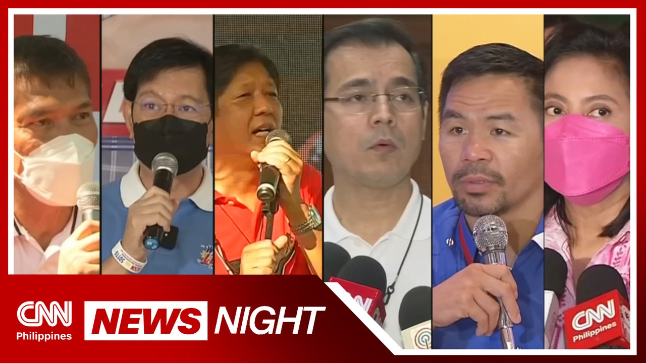 Presidential bets react to latest Pulse Asia survey