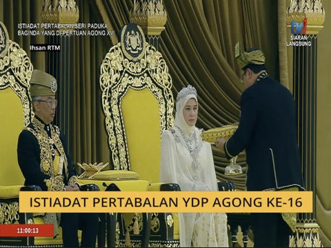 #AgongKita: Istiadat Pertabalan Seri Paduka Baginda Yang Dipertuan Agong Ke-XVI