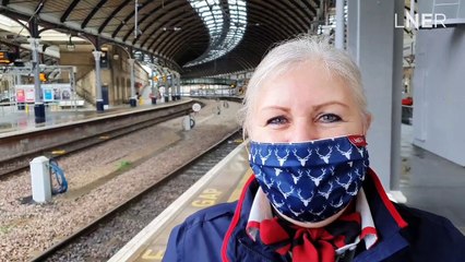 The Train Drivers view - Newcastle to Edinburgh with LNER