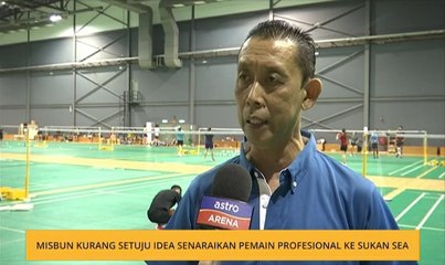 Misbun kurang setuju idea senaraikan pemain profesional ke Sukan SEA