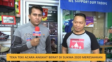 Teka teki acara angkat berat di SUKMA 2020 meresahkan