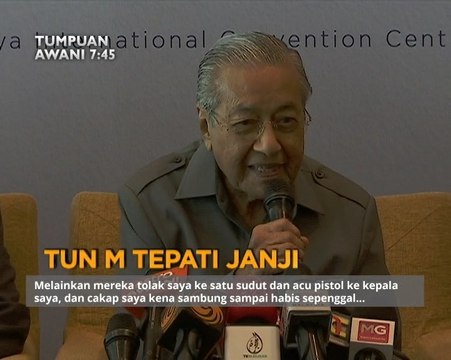 Tumpuan AWANI 7.45:Dua kawasan tidak sihat & Tun M tepati janji