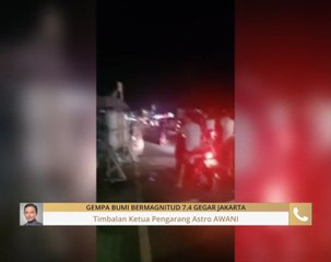 #GempaJakarta: Timbalan Ketua Pengarang Astro AWANI kongsi situasi cemas