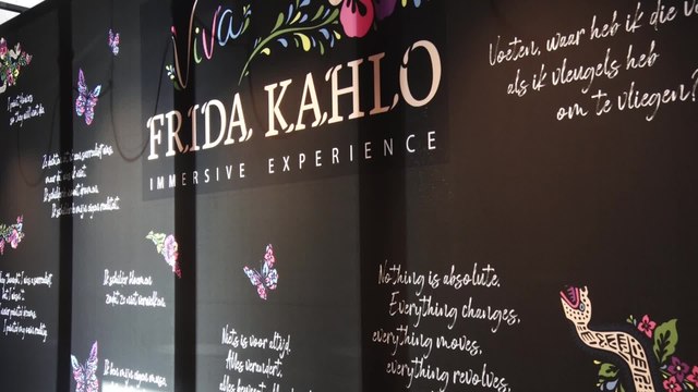 Exposition immersive Viva Frida Kahlo qui ouvrira au Viage à Bruxelles