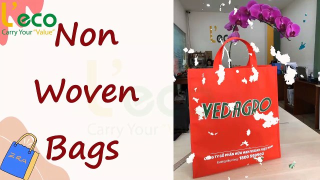 Túi vải không dệt | túi vải môi trường | xưởng may túi vải không dệt L'eco | 0988647152
