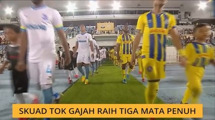 Skuad Tok Gajah raih tiga mata penuh