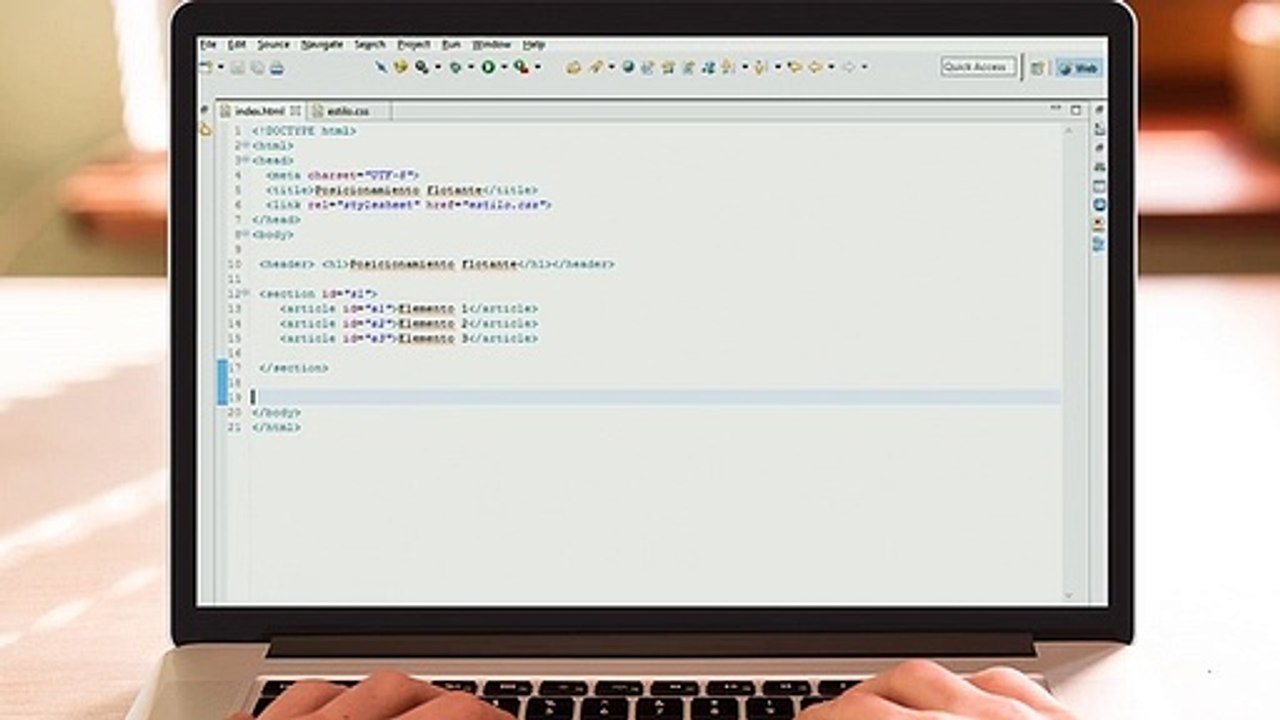 Diseño Web con HTML5  04 - Diseño e integración Web - Posicionamiento Flotante