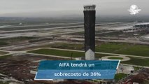 El AIFA acaba por costar 116 mil millones de pesos