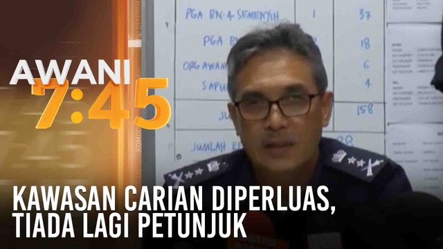 Kehilangan Nora Anne: Kawasan carian diperluas, tiada lagi petunjuk