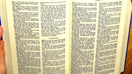 Luke 5, the New Testament