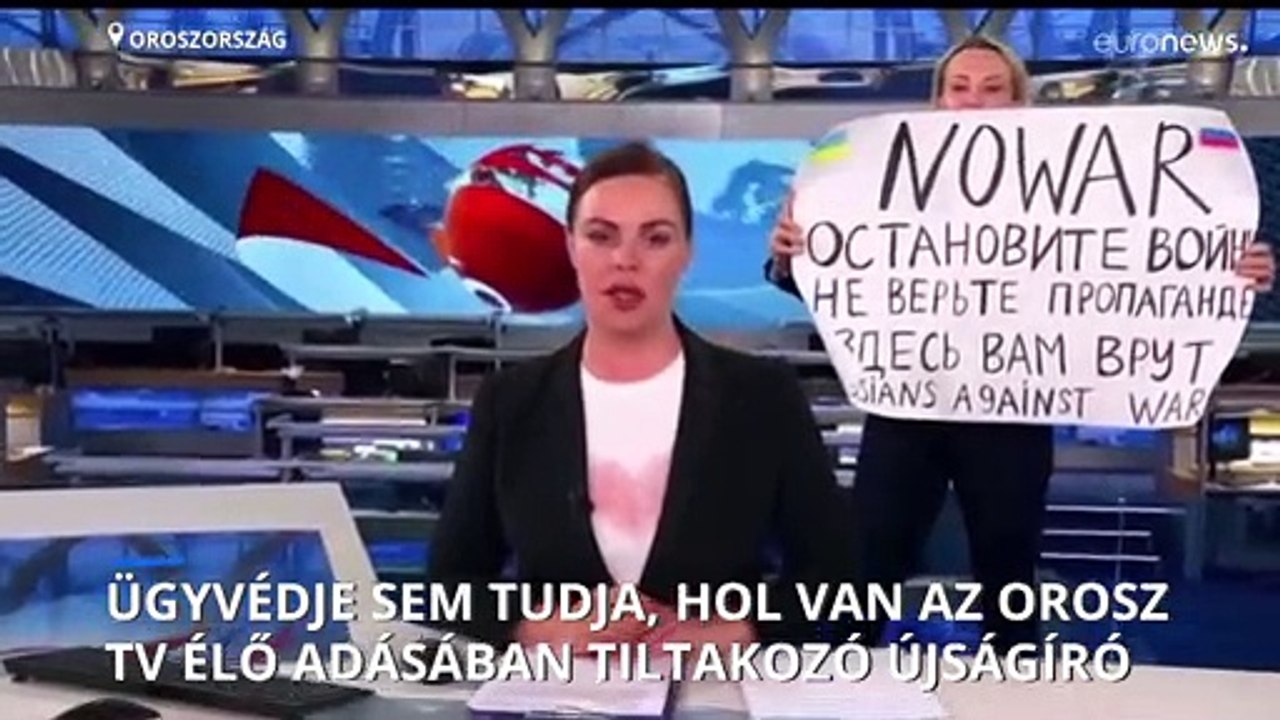 Ügyvédje sem tudja, hol van a letartóztatott orosz újságírónő