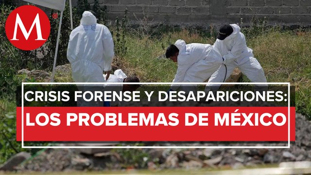 México vive una crisis forense a la par de desapariciones: Alejandro Encinas