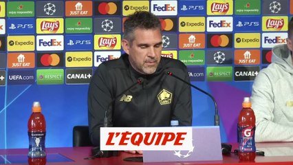 Gourvennec : « On a réussi à mettre de la folie » - Foot - C1 - Lille