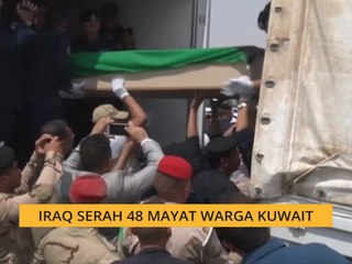 Iraq serah 48 mayat warga Kuwait