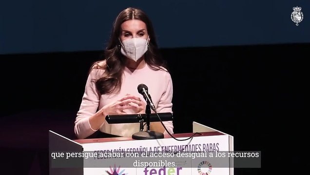 La Reina Letizia habla sobre las Enfermedades Raras