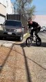 Garage Door Takes Professional BMX Riders Bike