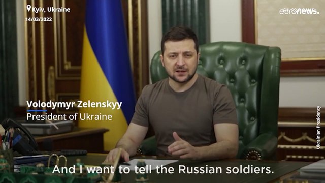 Ukraine war: Surrender and you'll be treated well, Zelenskyy tells Russian soldiers