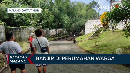 Satu Mobil Warga di Kota Malang Hilang Terseret Banjir