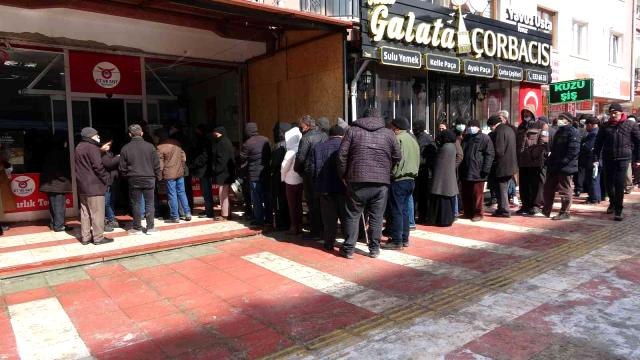 Yozgat'ta Et ve Süt Kurumu satış şubesinde Ramazan yoğunluğu yaşanıyor