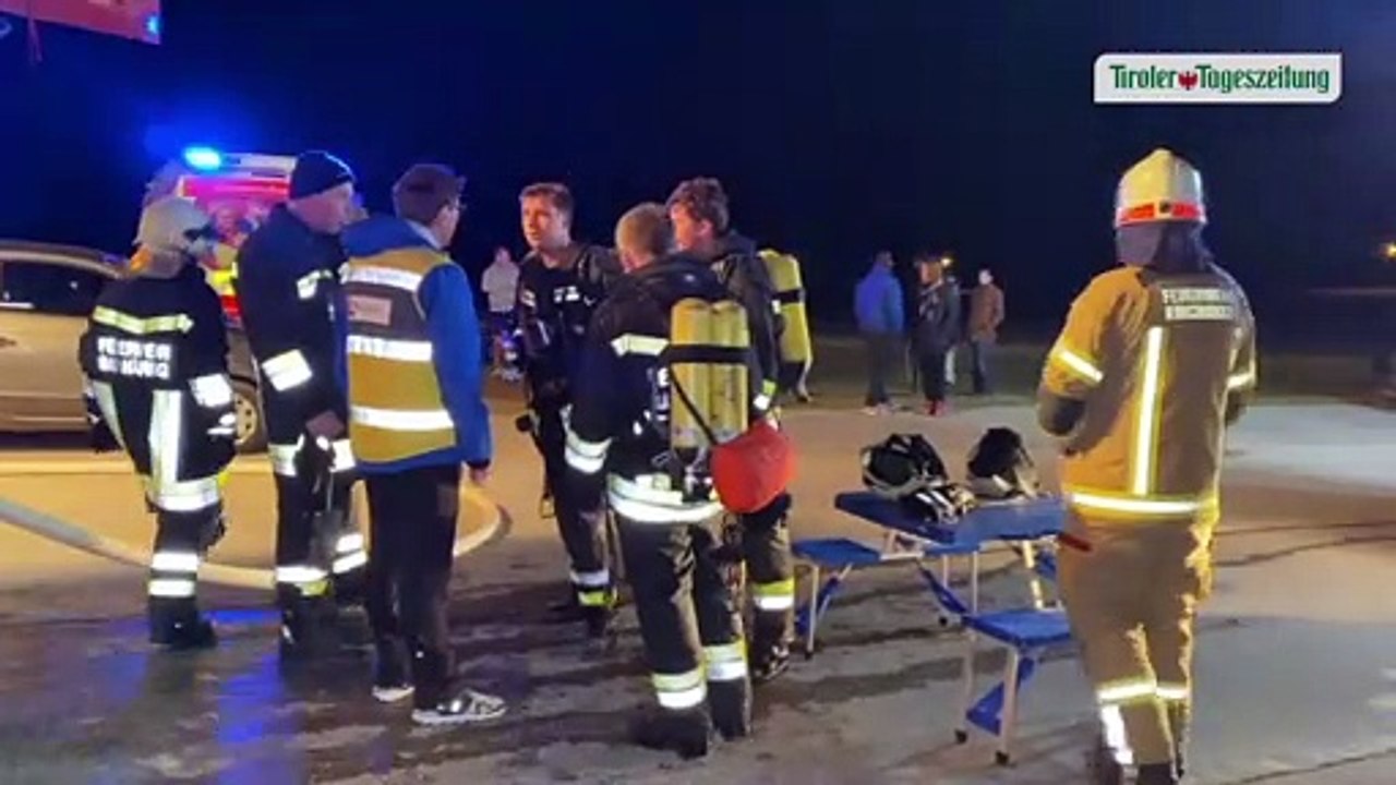 Sauna-Brand in Bad Häring