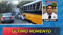 ¡Fatal! Conductor perece tras brutal impacto con bus en Macuelizo