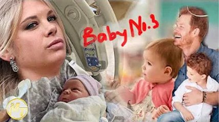 Prince Harry takes his kids to visit Chelsy Davy's new baby, Meghan gets angry