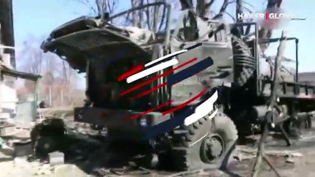 Rus ordusu ele geçirdiği yabancı silahları gösterdi