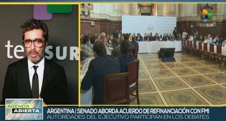 Cámara del Senado argentino inicia debates sobre refinanciación con el FMI
