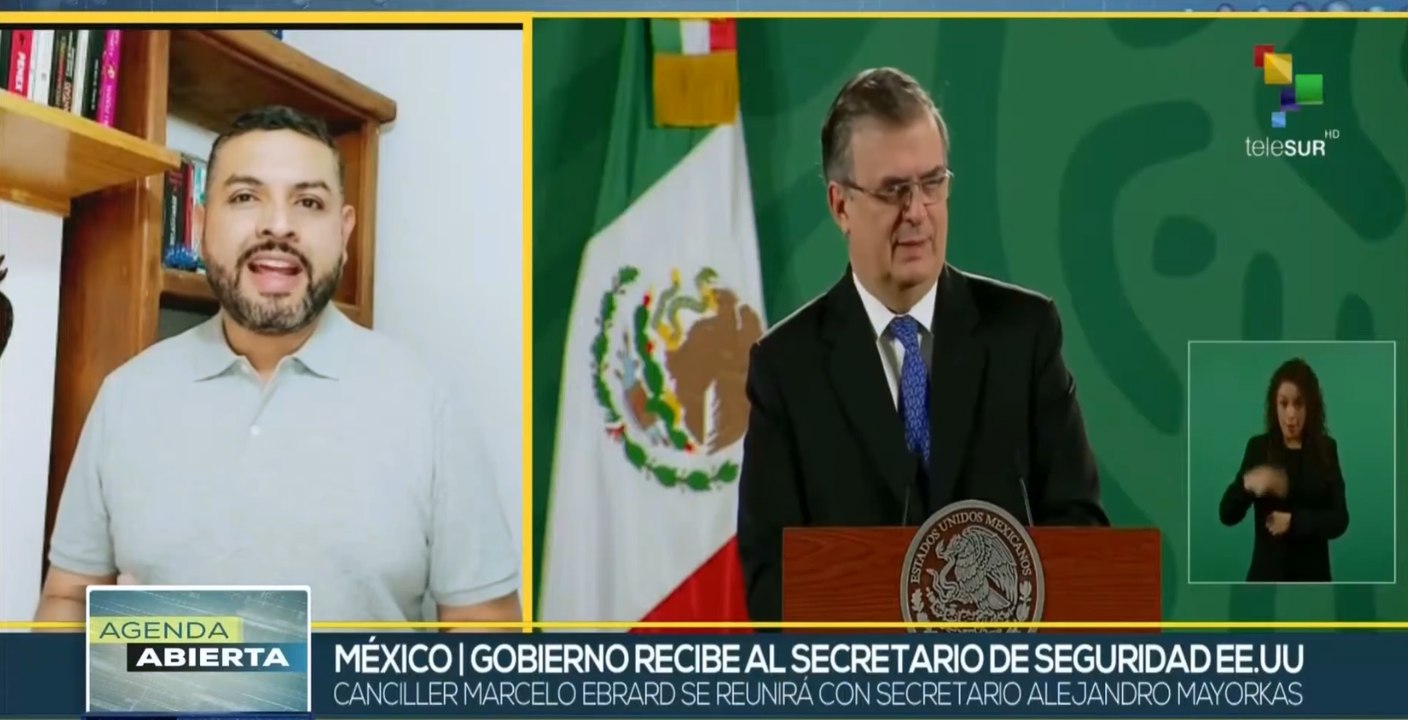 México recibe a diplomático de EE.UU. para asuntos bilaterales