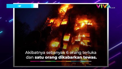 Detik-detik Warga Ukraina Nyaris Terkena Rudal di Kyiv