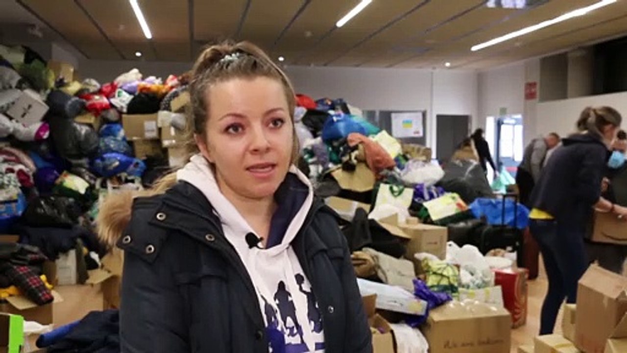 Madrid: 30 selbstlose Taxifahrer auf dem Weg an die ukrainische Grenze