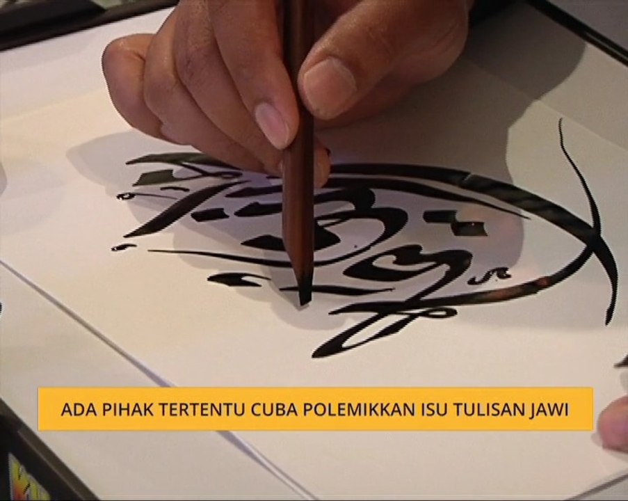 Ada pihak tertentu cuba polemikkan isu tulisan Jawi