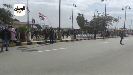 عروض فنية وفلكلورية في احتفالية بني سويف بعيدها القومي