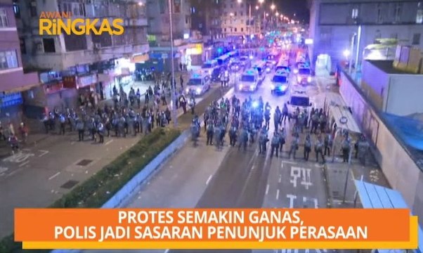 AWANI Ringkas: PM Kanada berdepan isu etika & protes semakin ganas, polis jadi sasaran penunjuk perasaan