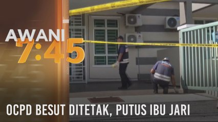 OCPD Besut ditetak, putus ibu jari