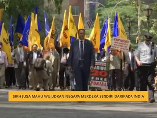 Sikh juga mahu wujudkan negara merdeka sendiri daripada India