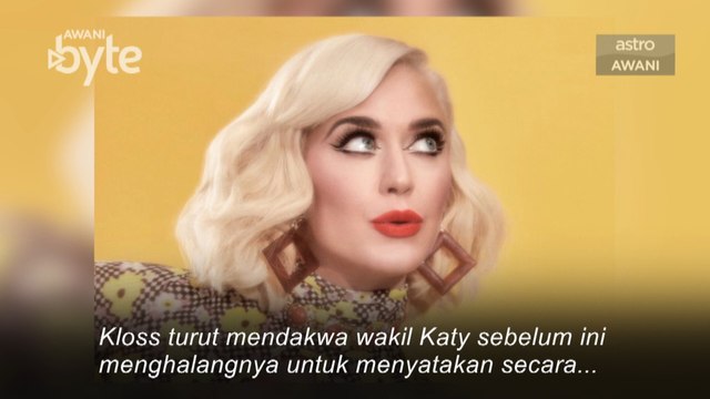#AWANIByte: Bintang video muzik Katy Perry dedah sikap buruk penyanyi itu di set