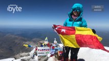 #AWANIByte: Pelajar wanita berjaya cipta rekod pendaki termuda Asia Tenggara takluk Gunung Elbrus