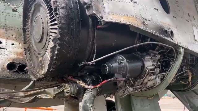 Su-25 Land After Being Hit By A MANPADS Missile